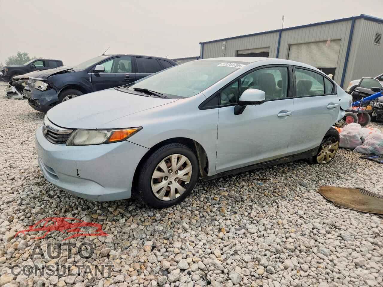 HONDA CIVIC 2012 - 19XFB2F57CE085353