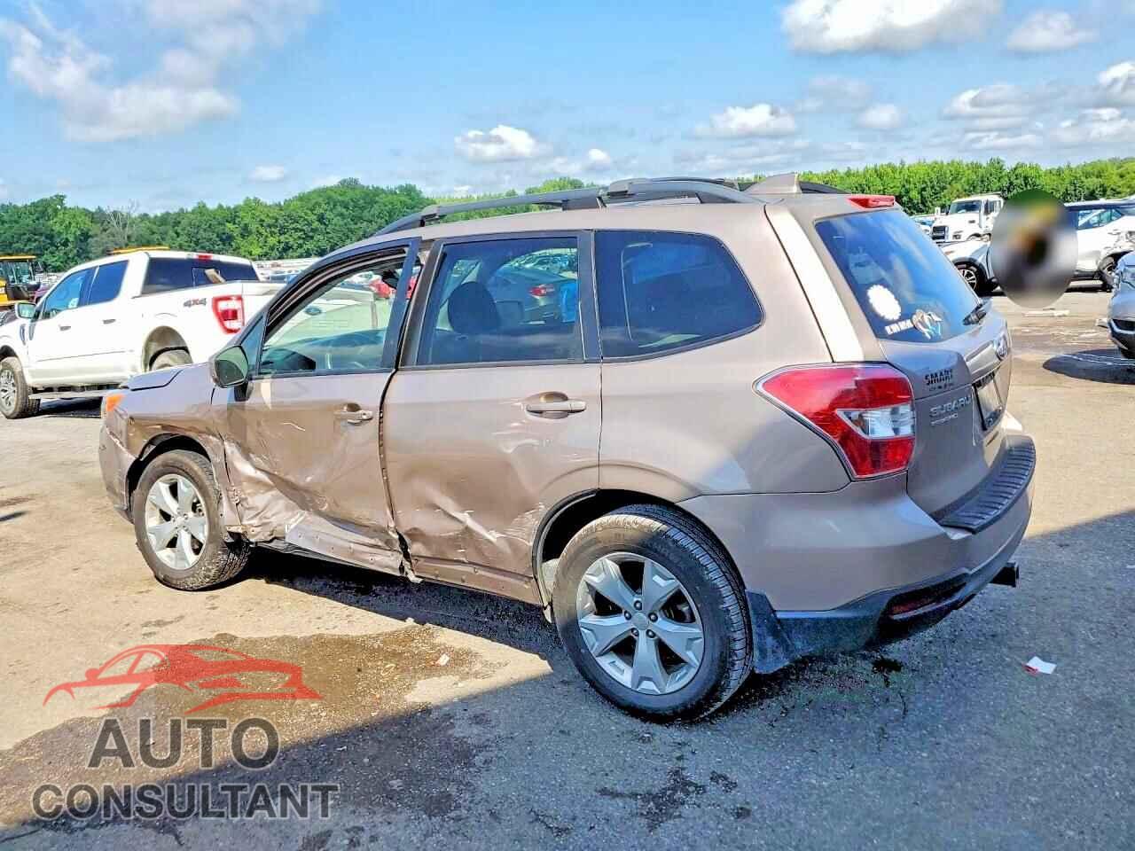 SUBARU FORESTER 2016 - JF2SJAGC2GH418522
