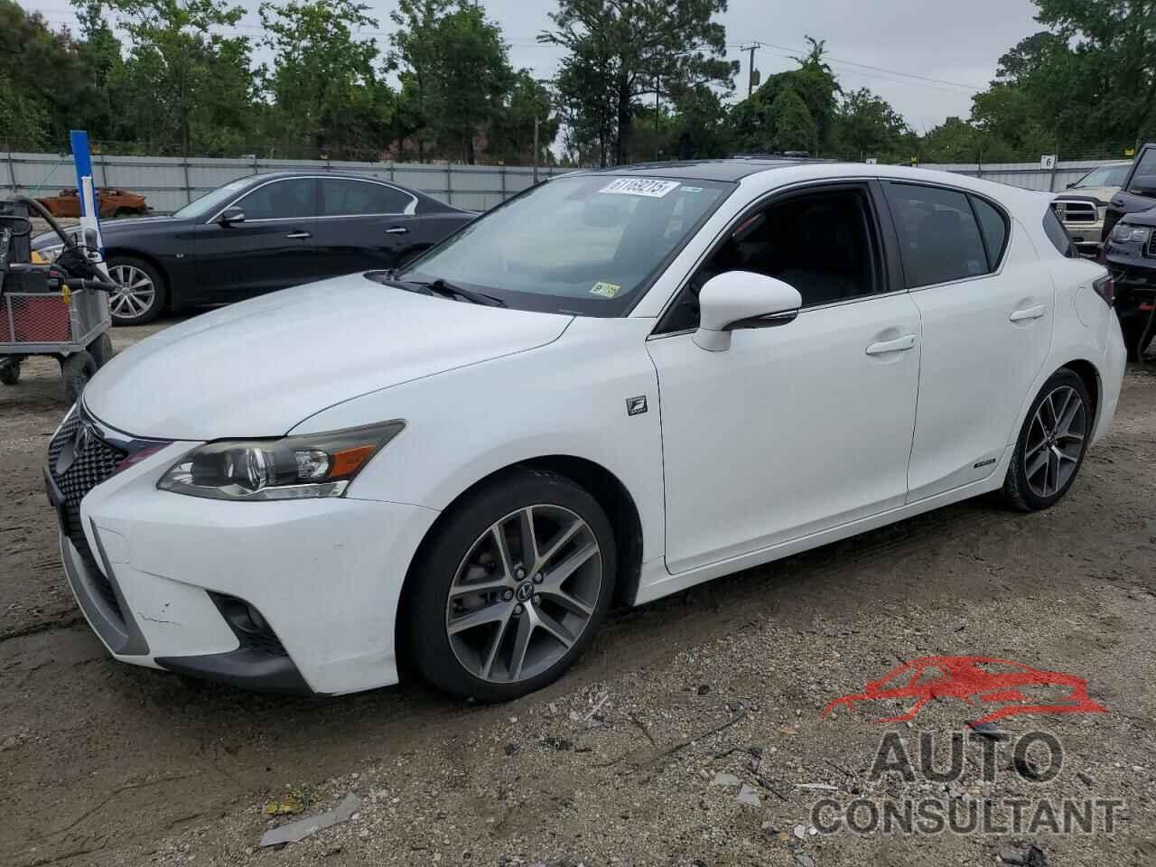 LEXUS CT 200 2014 - JTHKD5BH6E2203496