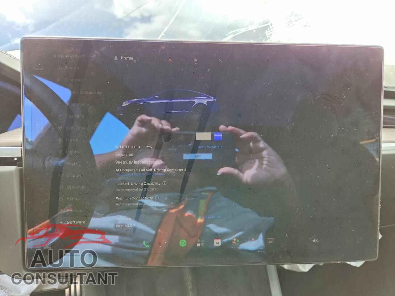 TESLA MODEL S 2024 - 5YJSA1E50RF538583