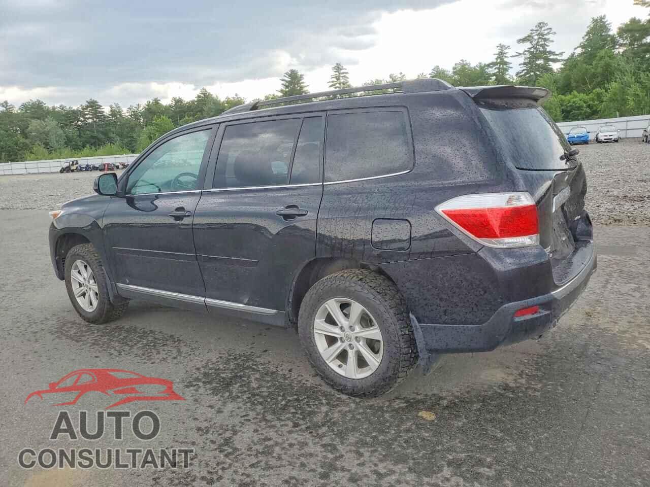 TOYOTA HIGHLANDER 2012 - 5TDBK3EH3CS159860