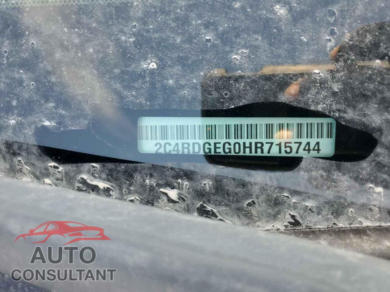 DODGE CARAVAN 2017 - 2C4RDGEG0HR715744
