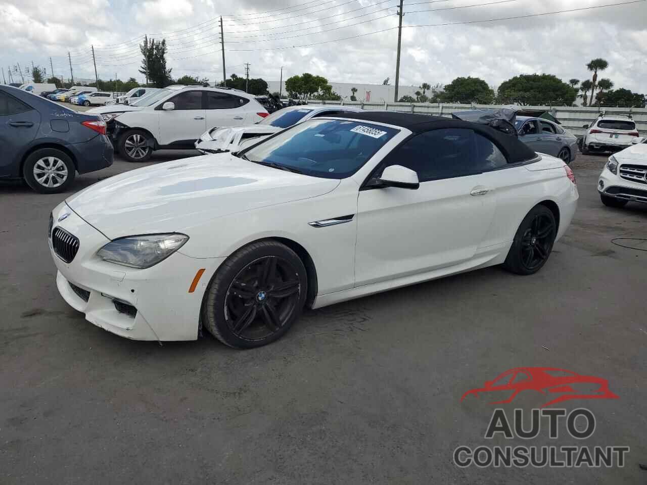 BMW 6 SERIES 2013 - WBAYP9C53DDW21402