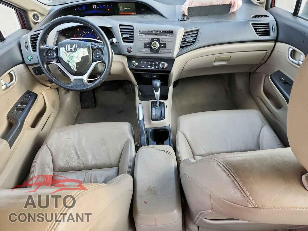 HONDA CIVIC 2012 - 19XFB2F99CE358568