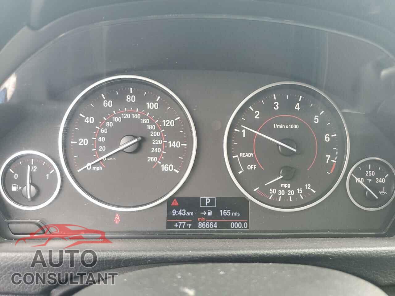 BMW 3 SERIES 2013 - WBA3B3C58DF536503