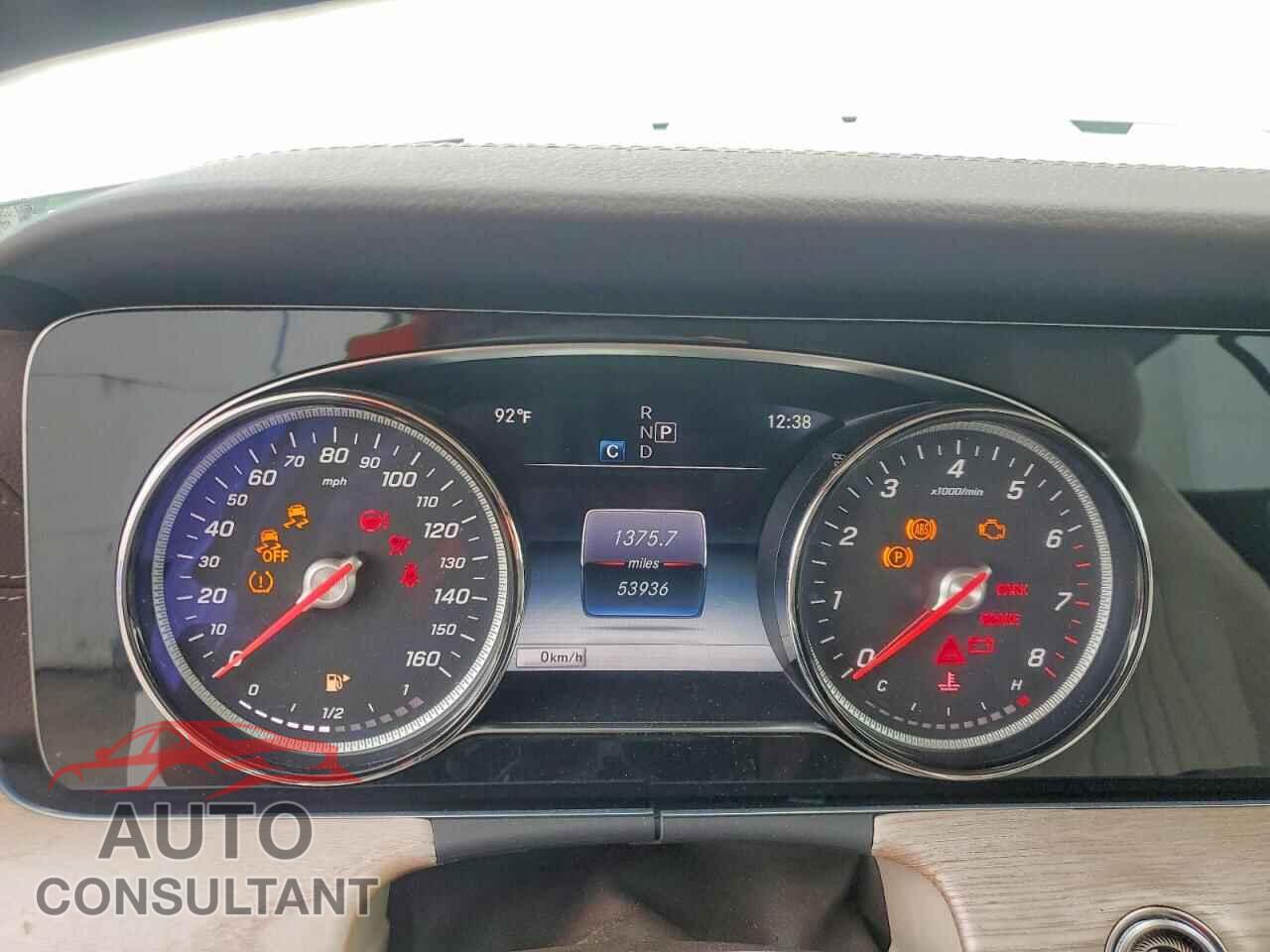 MERCEDES-BENZ E-CLASS 2018 - WDD1K6FB1JF044958