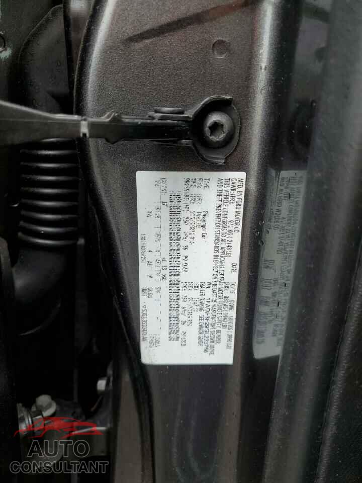 FORD FOCUS 2016 - 1FADP3F29GL223756