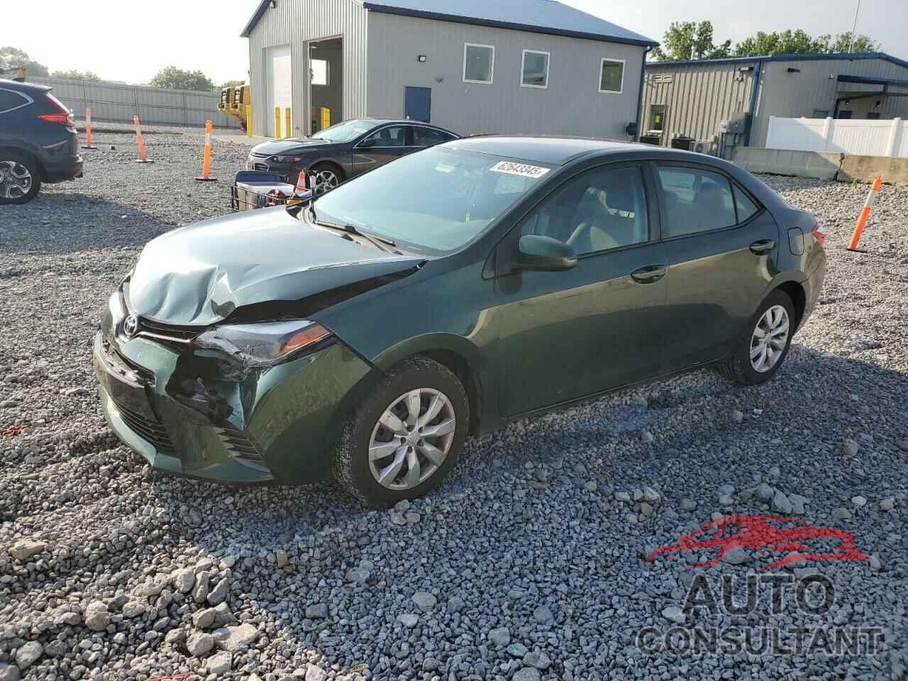 TOYOTA COROLLA 2016 - 5YFBURHE3GP432101