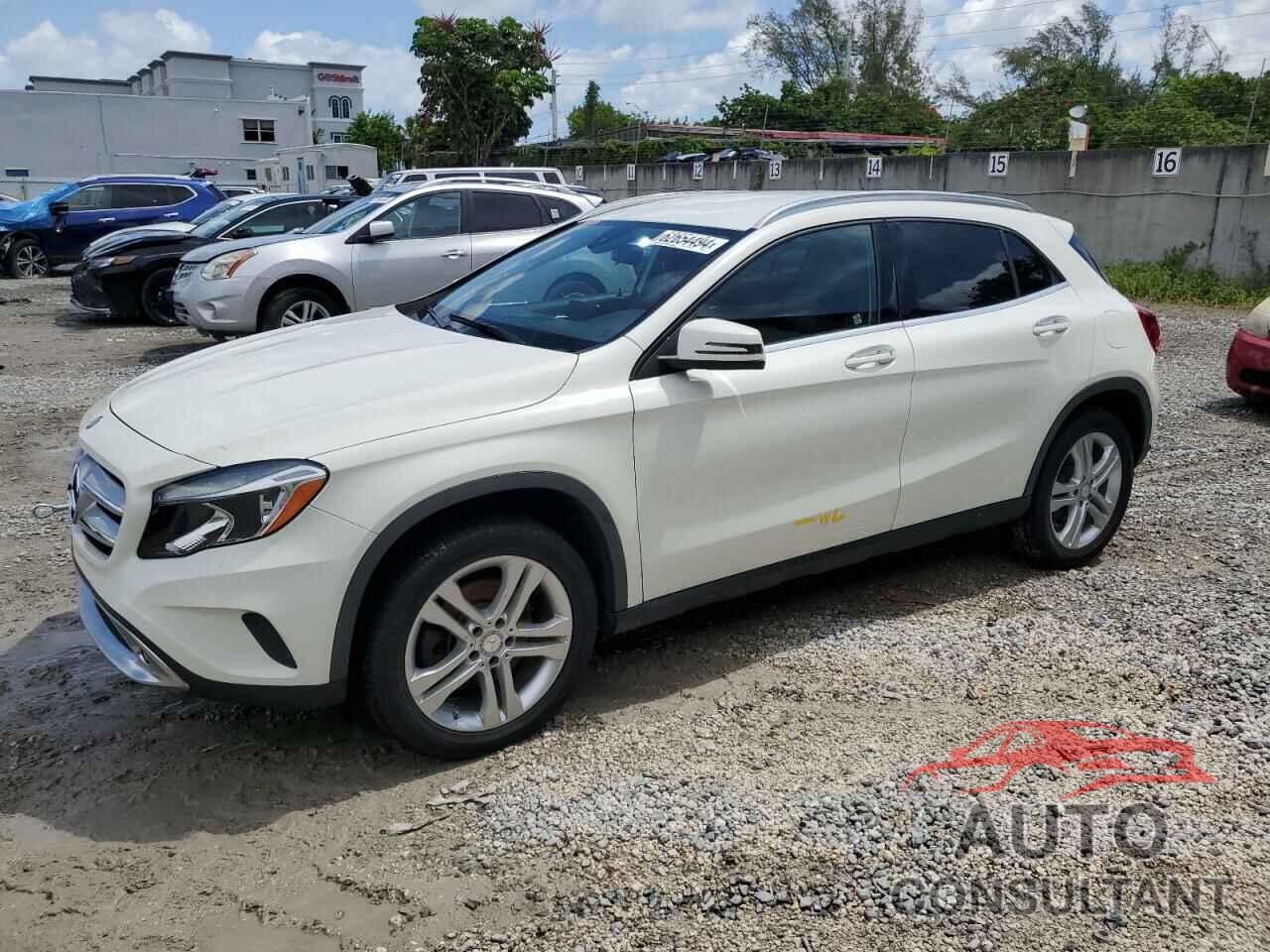 MERCEDES-BENZ GLA-CLASS 2017 - WDCTG4GBXHJ315332