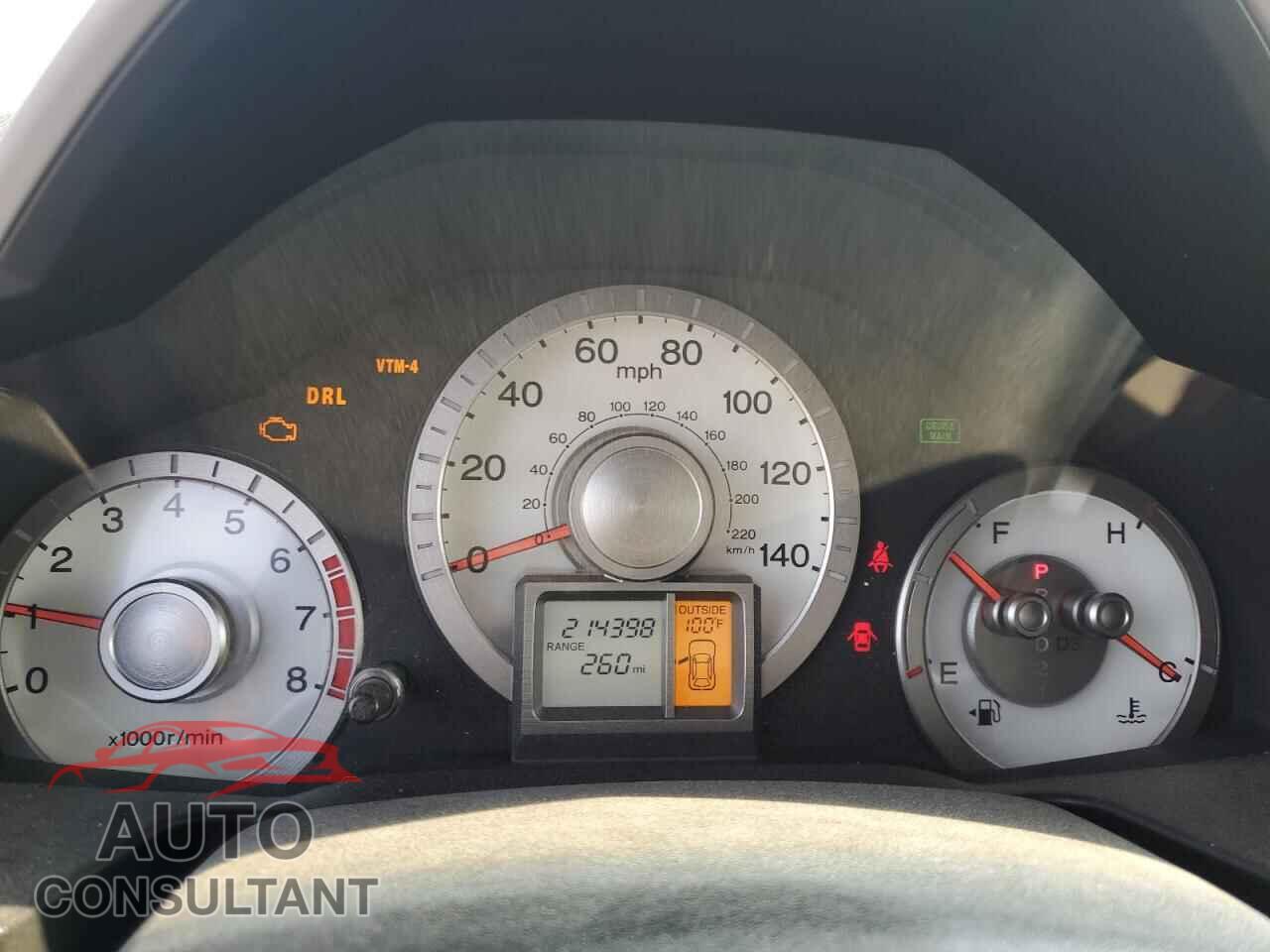 HONDA PILOT 2011 - 5FNYF4H54BB087642