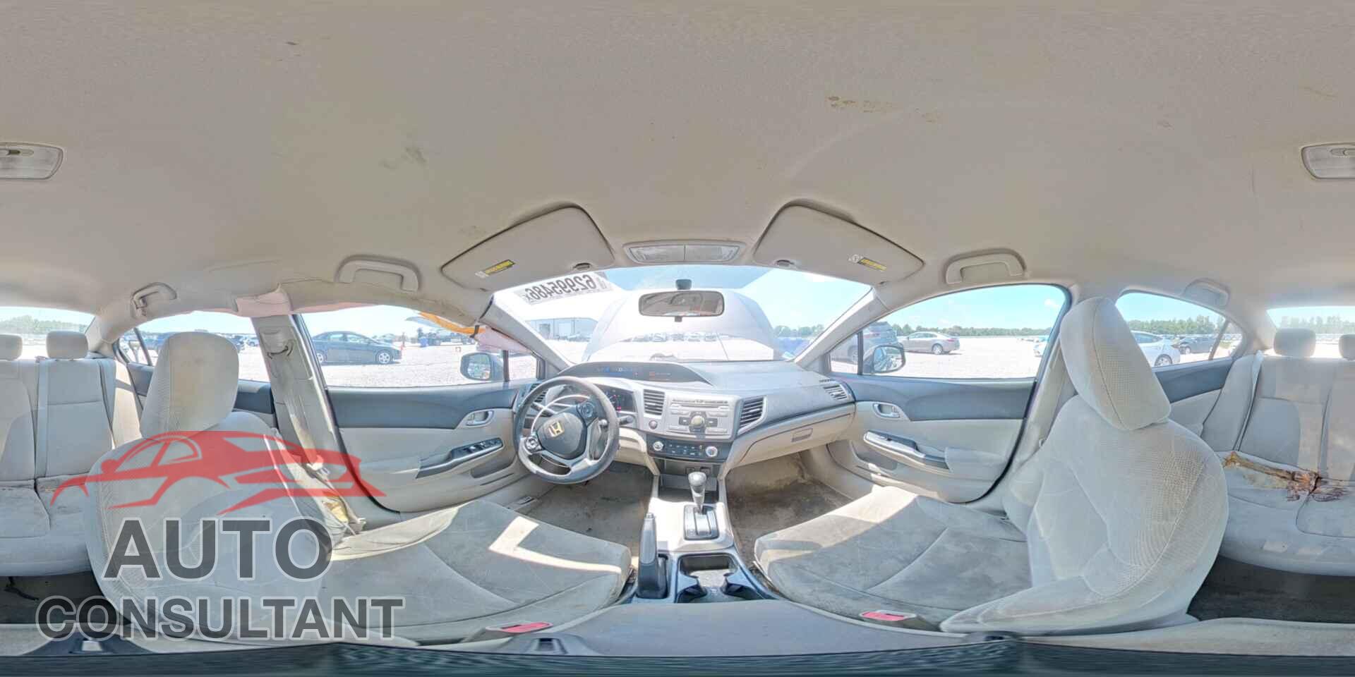 HONDA CIVIC 2012 - 19XFB2F51CE081718