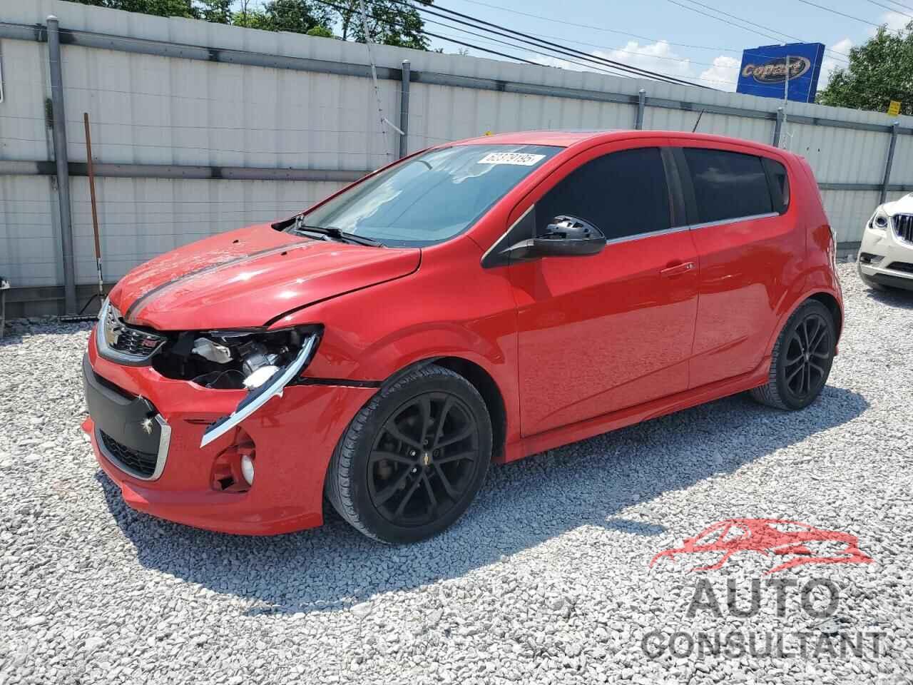 CHEVROLET SONIC 2017 - 1G1JF6SB2H4137362
