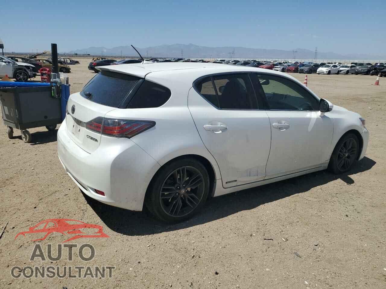 LEXUS CT 200 2013 - JTHKD5BH8D2148130