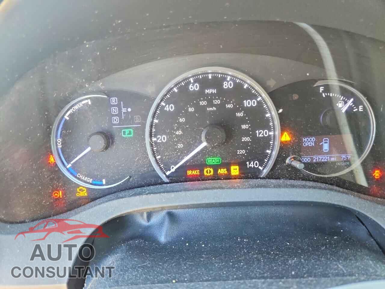 LEXUS CT 200 2012 - JTHKD5BH8C2102750