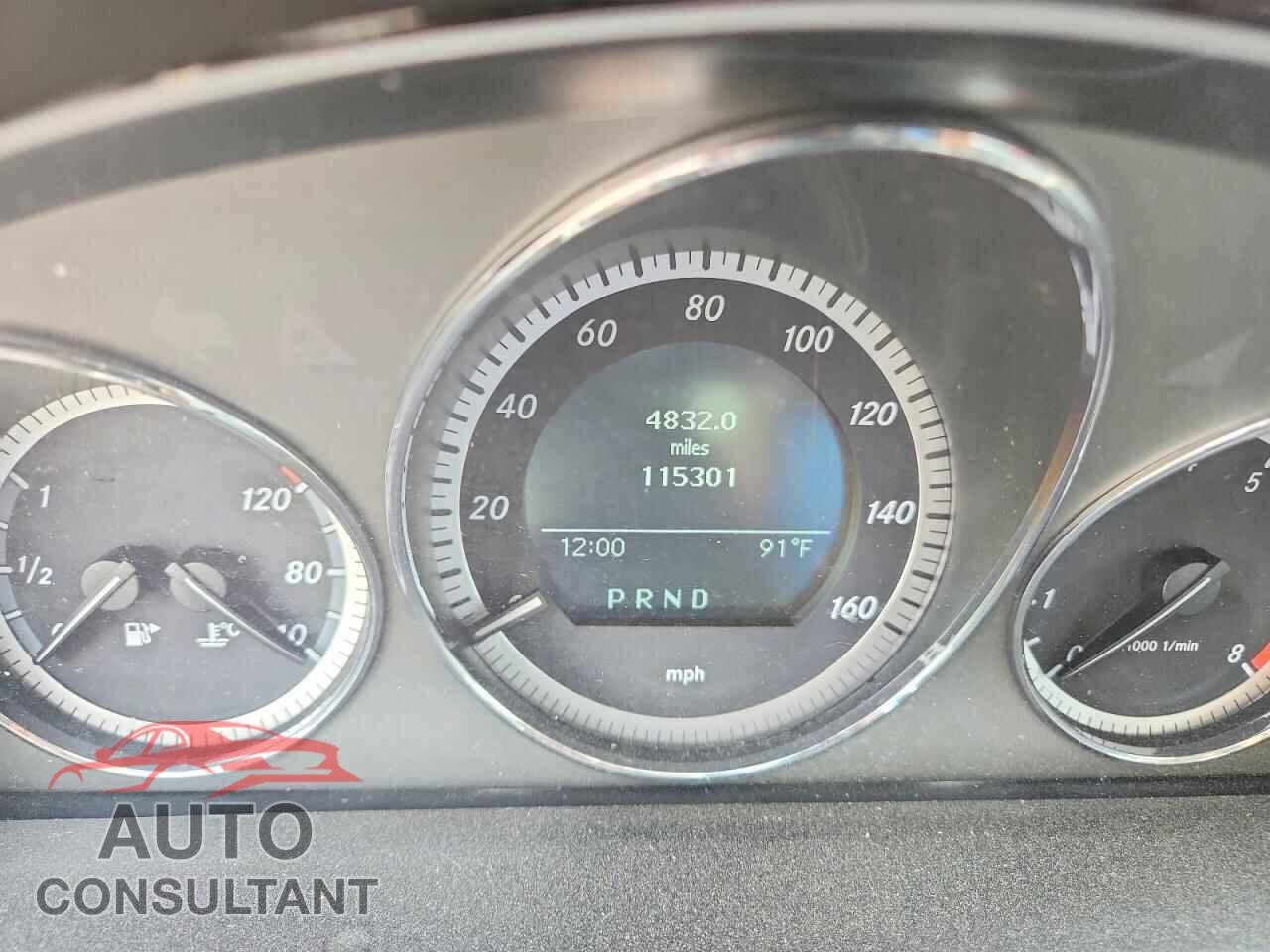 MERCEDES-BENZ C-CLASS 2011 - WDDGF8BB7BR154154