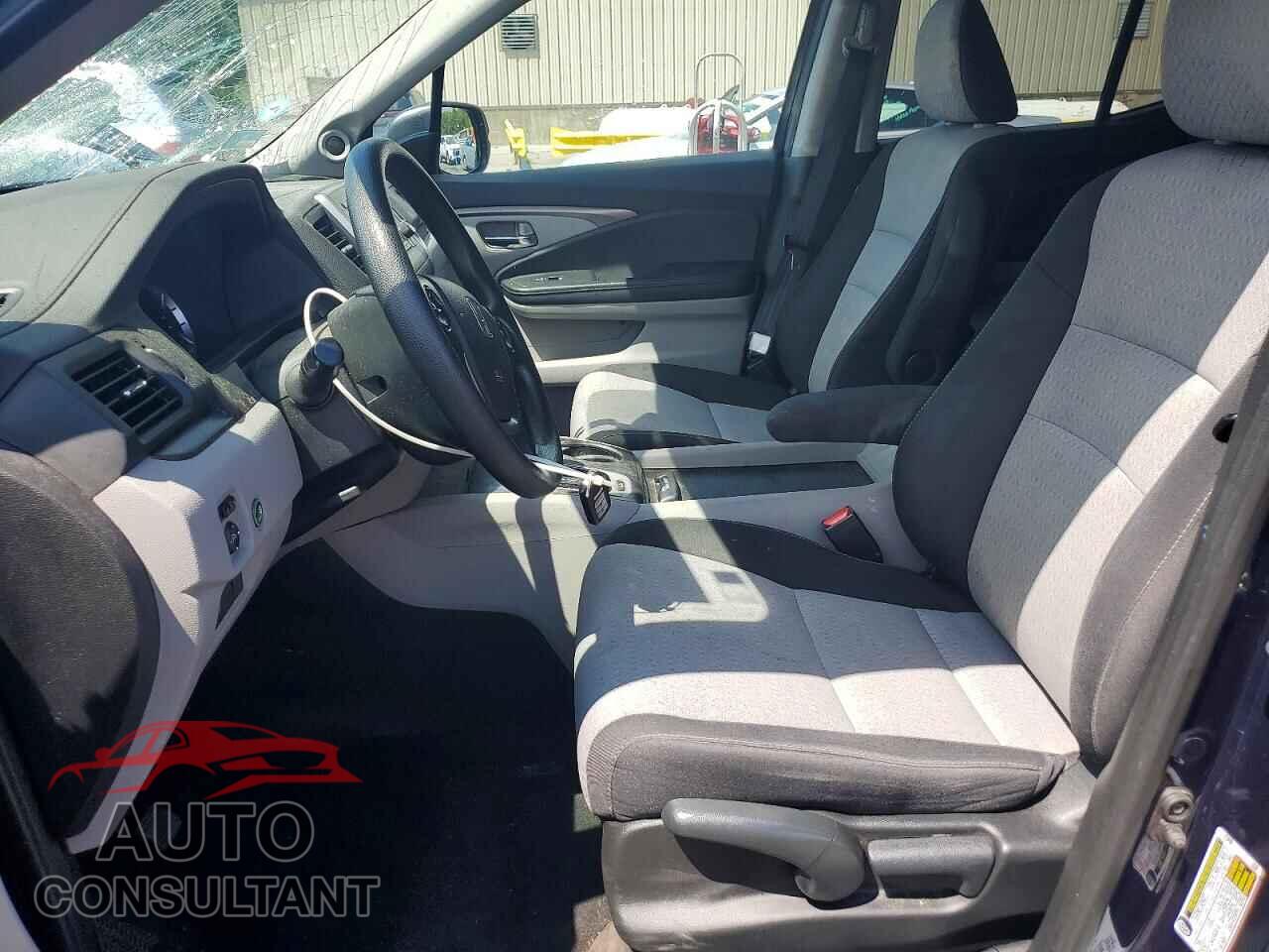 HONDA RIDGELINE 2017 - 5FPYK3F49HB016341
