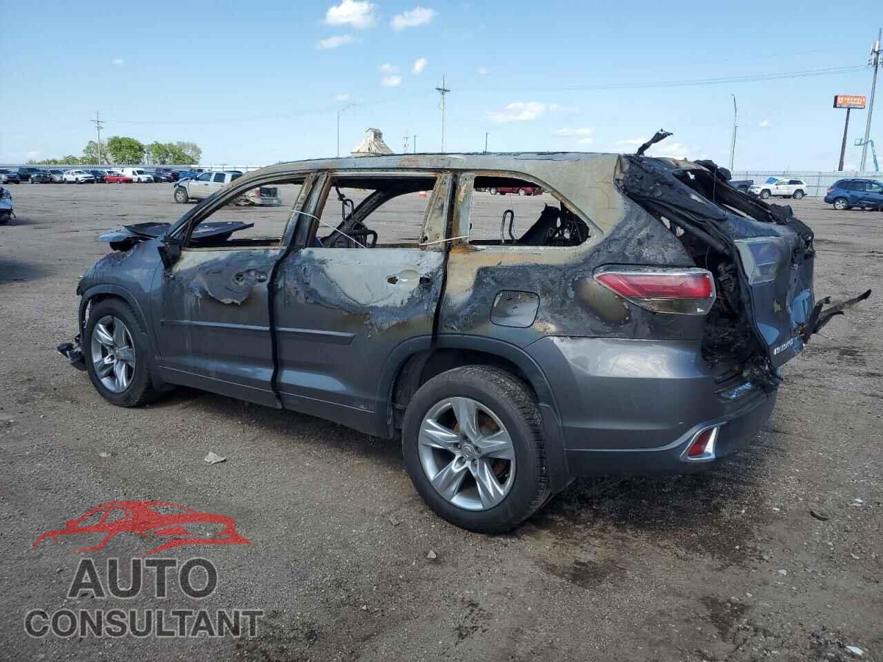 TOYOTA HIGHLANDER 2014 - 5TDDKRFH2ES044597