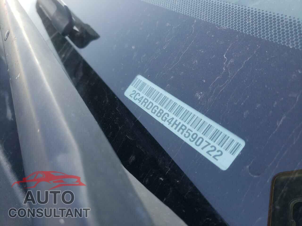 DODGE CARAVAN 2017 - 2C4RDGBG4HR590722