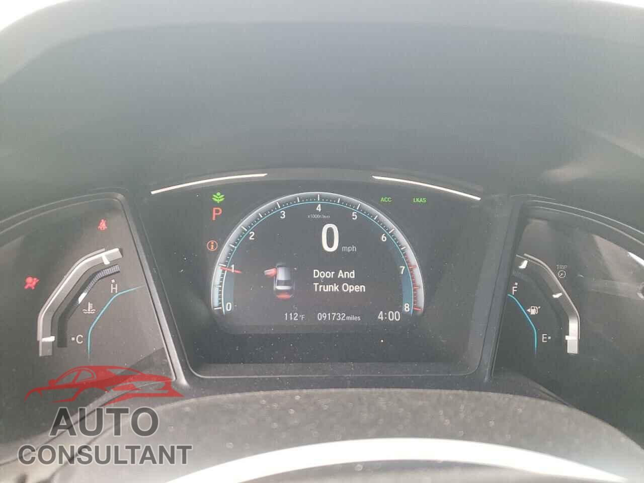 HONDA CIVIC 2019 - 2HGFC2F62KH503568