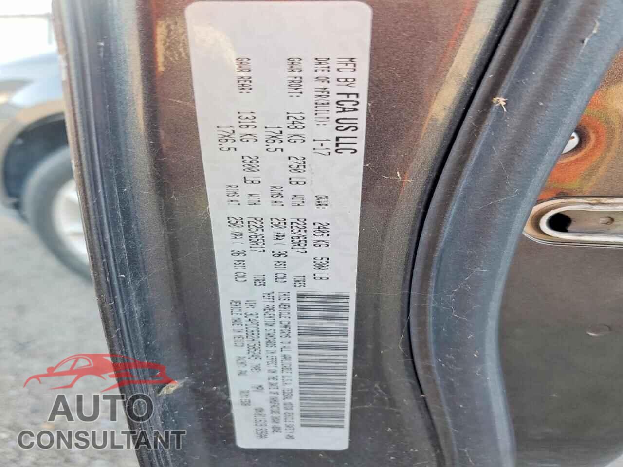 DODGE JOURNEY 2017 - 3C4PDCBB2HT585245