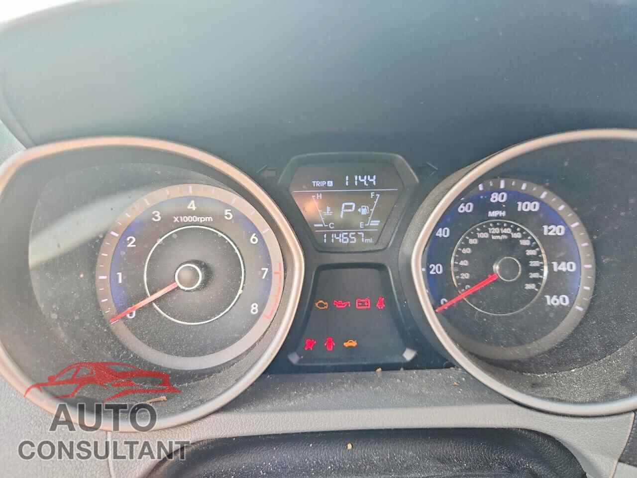 HYUNDAI ELANTRA 2014 - KMHDH4AE6EU140870