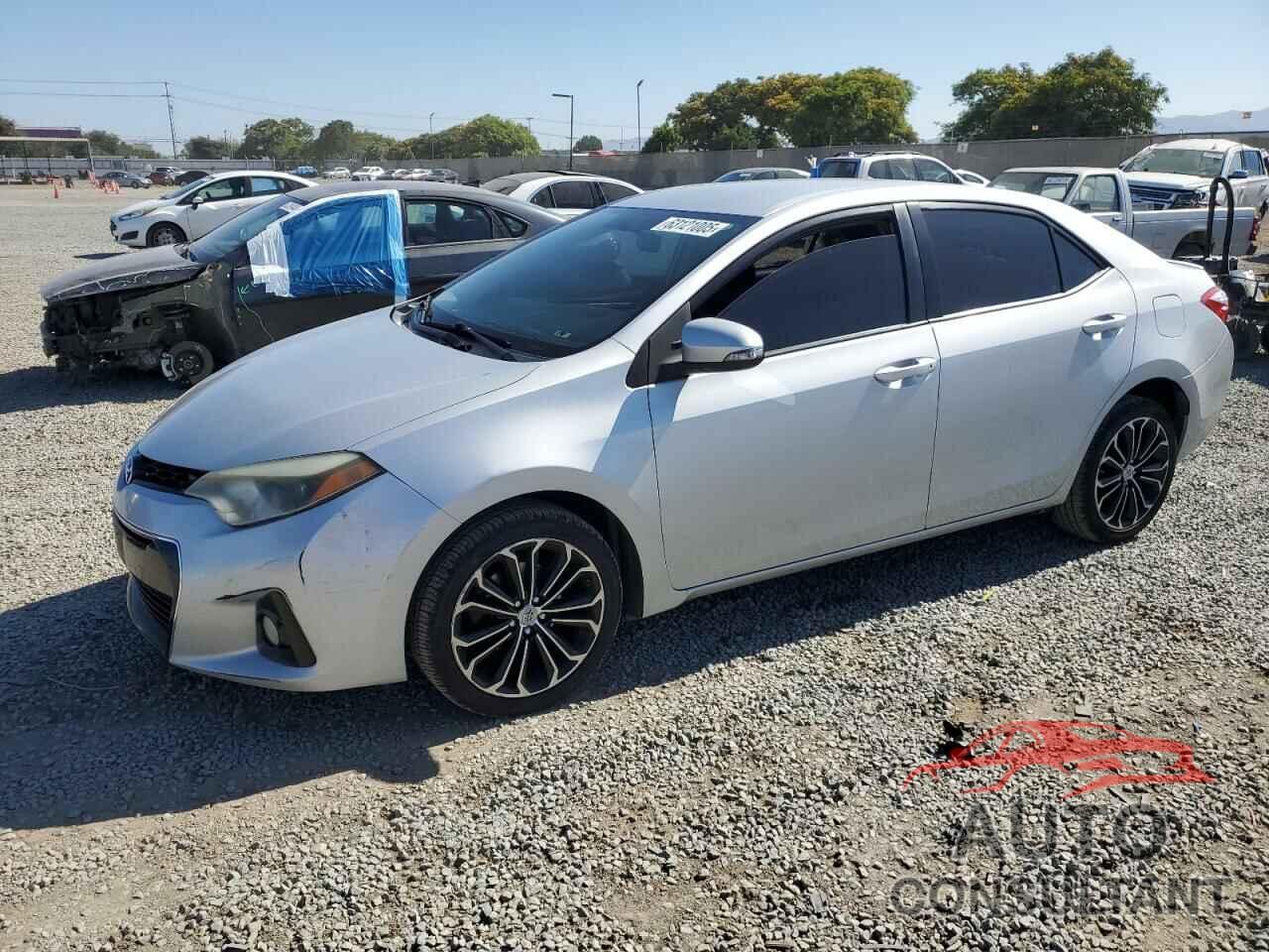 TOYOTA COROLLA 2015 - 5YFBURHEXFP230497