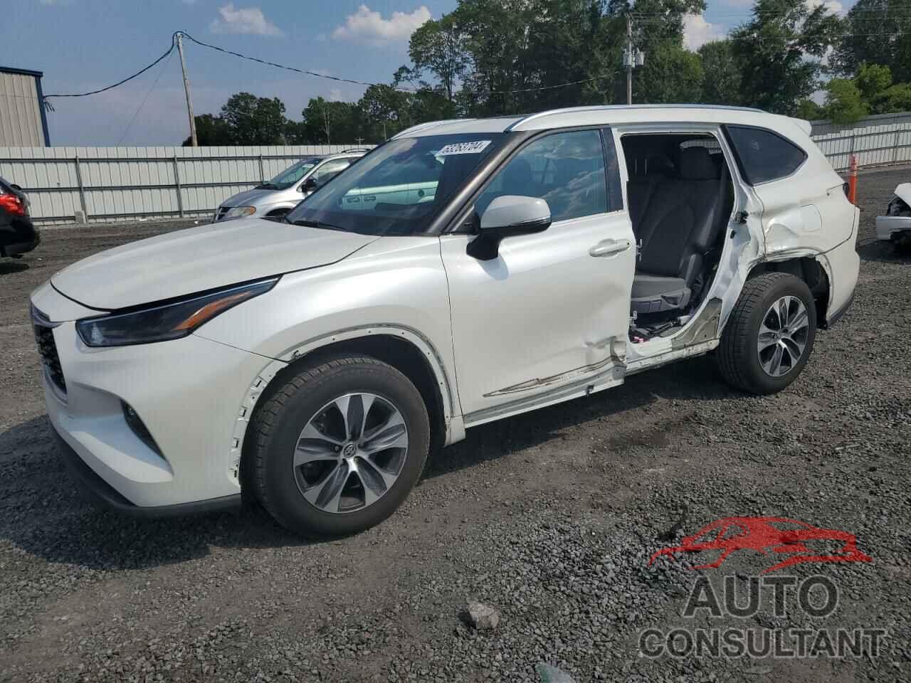 TOYOTA HIGHLANDER 2021 - 5TDHZRBH8MS073104