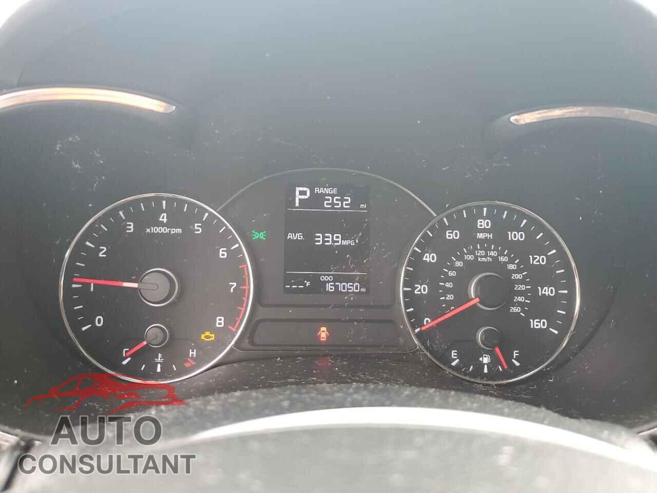 KIA FORTE 2017 - KNAFK5A88H5680814