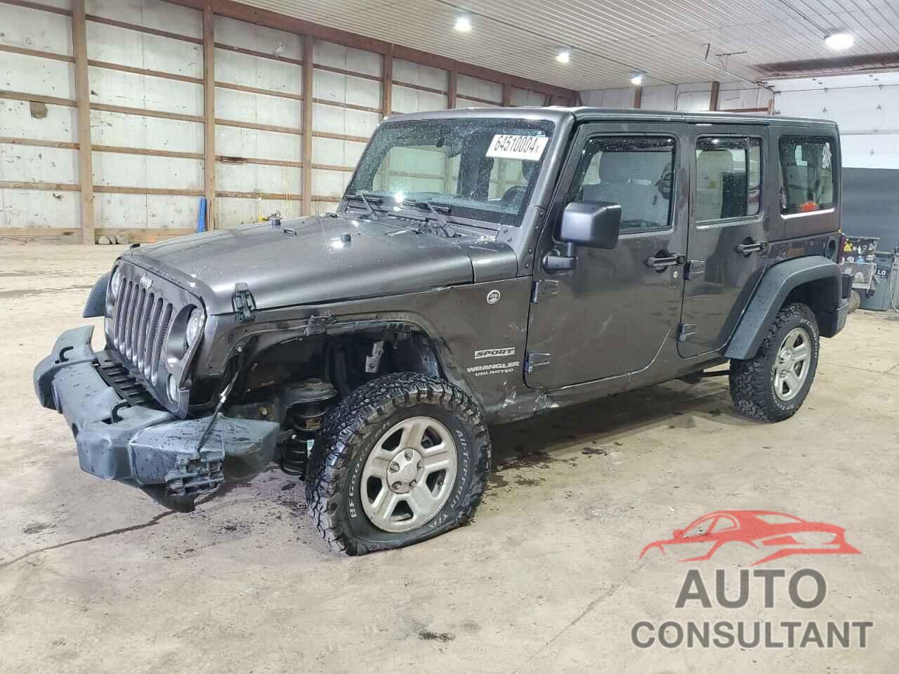 JEEP WRANGLER 2017 - 1C4BJWDG2HL500249