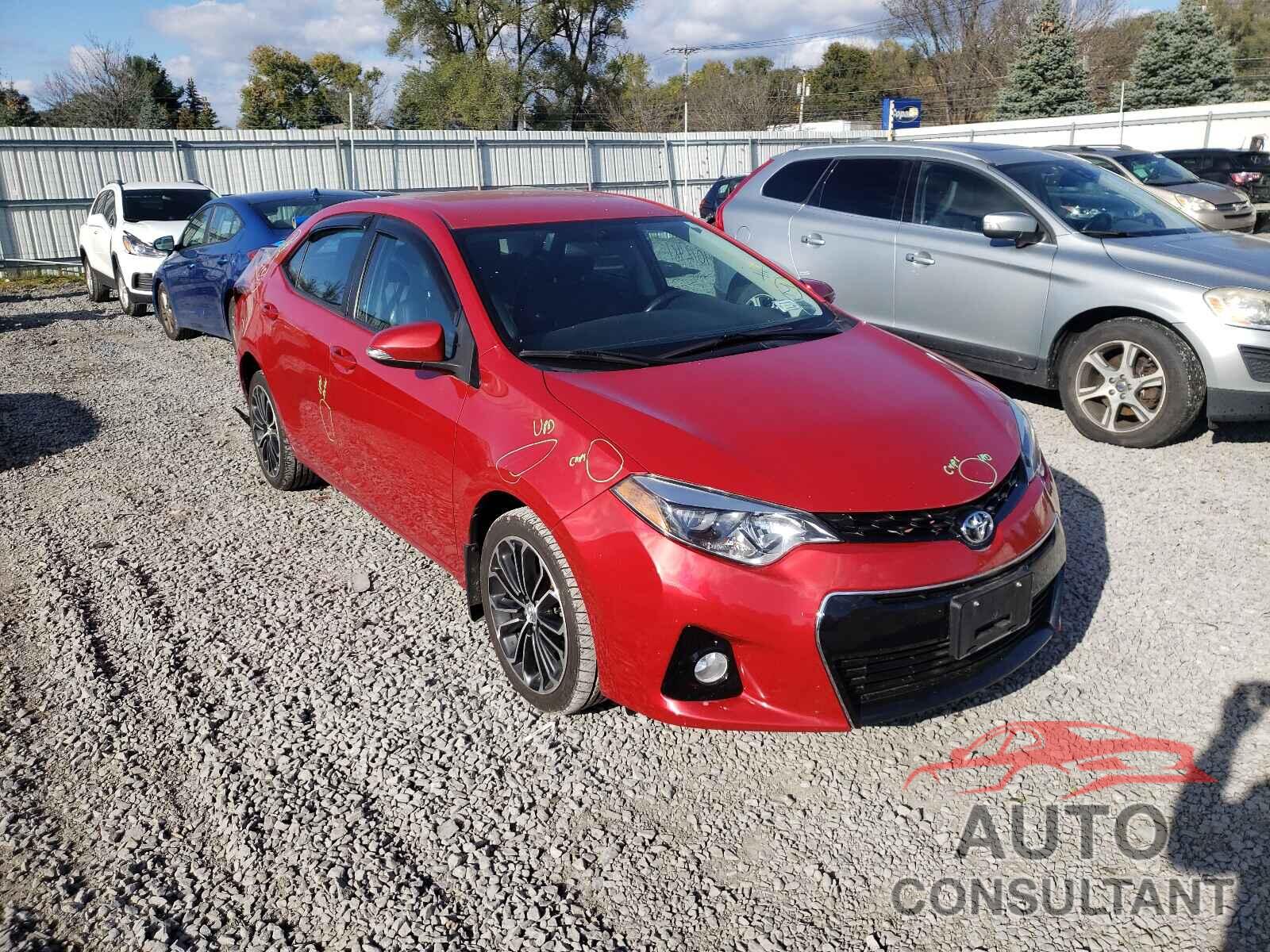 TOYOTA COROLLA 2016 - 2T1BURHE8GC574332