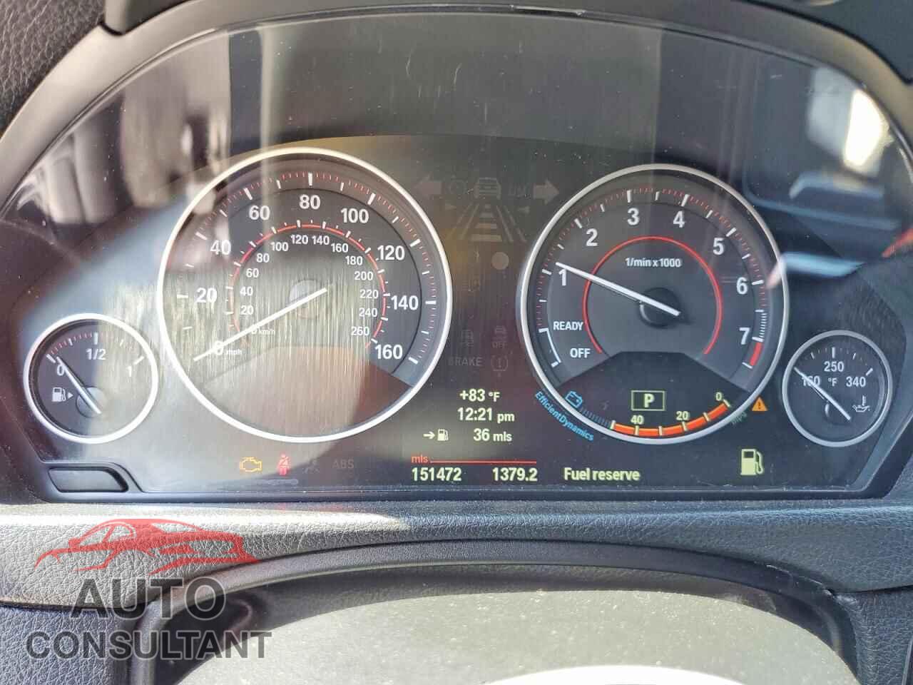 BMW 3 SERIES 2013 - WBA3A5C54DF355493