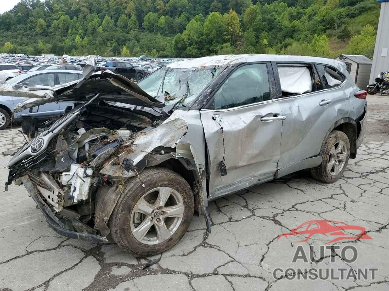 TOYOTA HIGHLANDER 2023 - 5TDKDRAH1PS021856