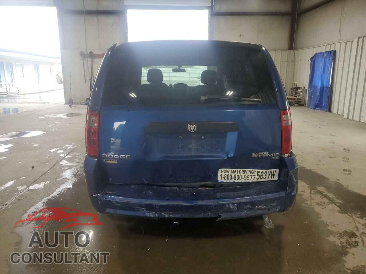 DODGE CARAVAN 2010 - 2D4RN4DE9AR340215