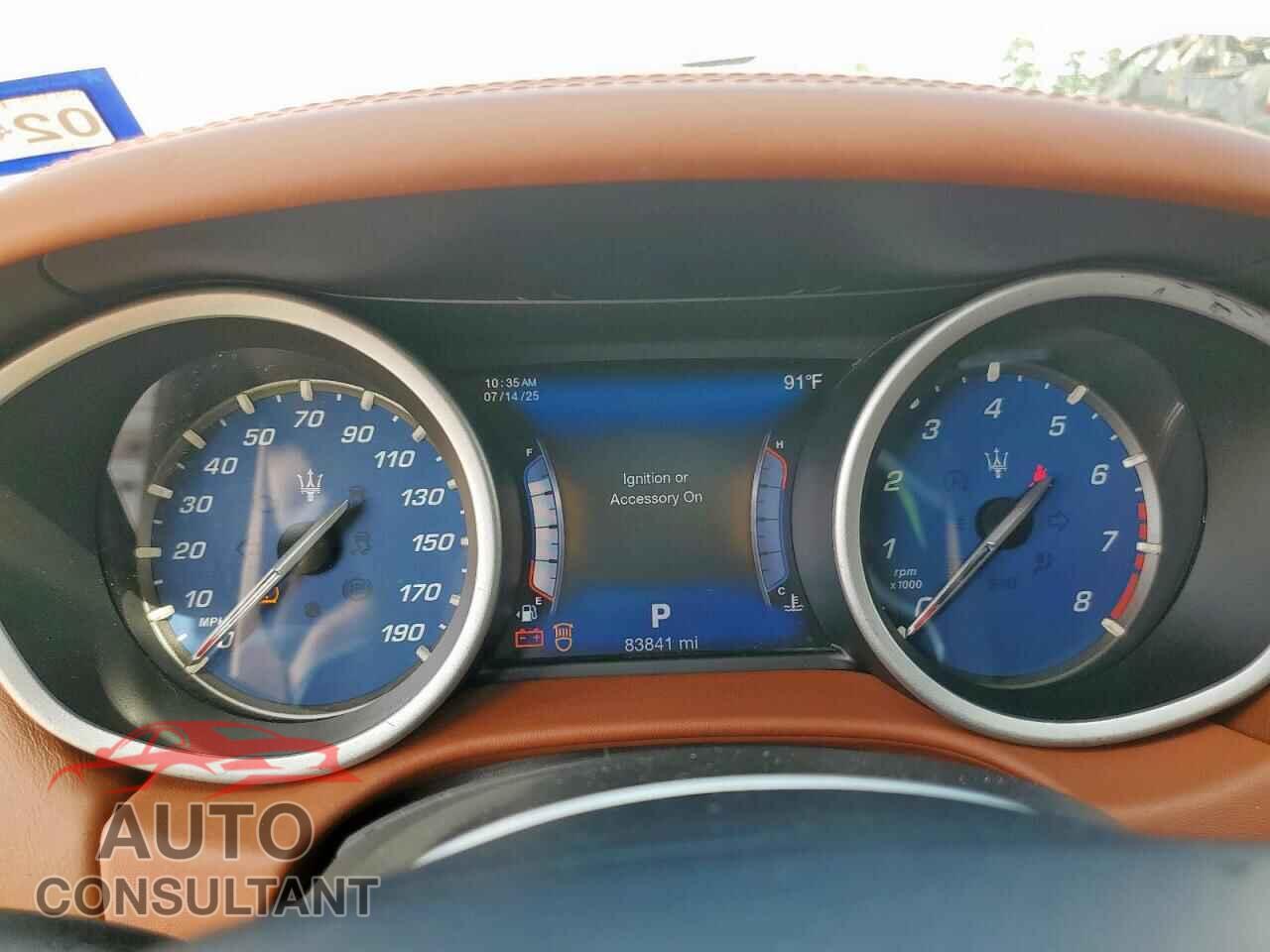 MASERATI ALL MODELS 2017 - ZAM57RSSXH1220977