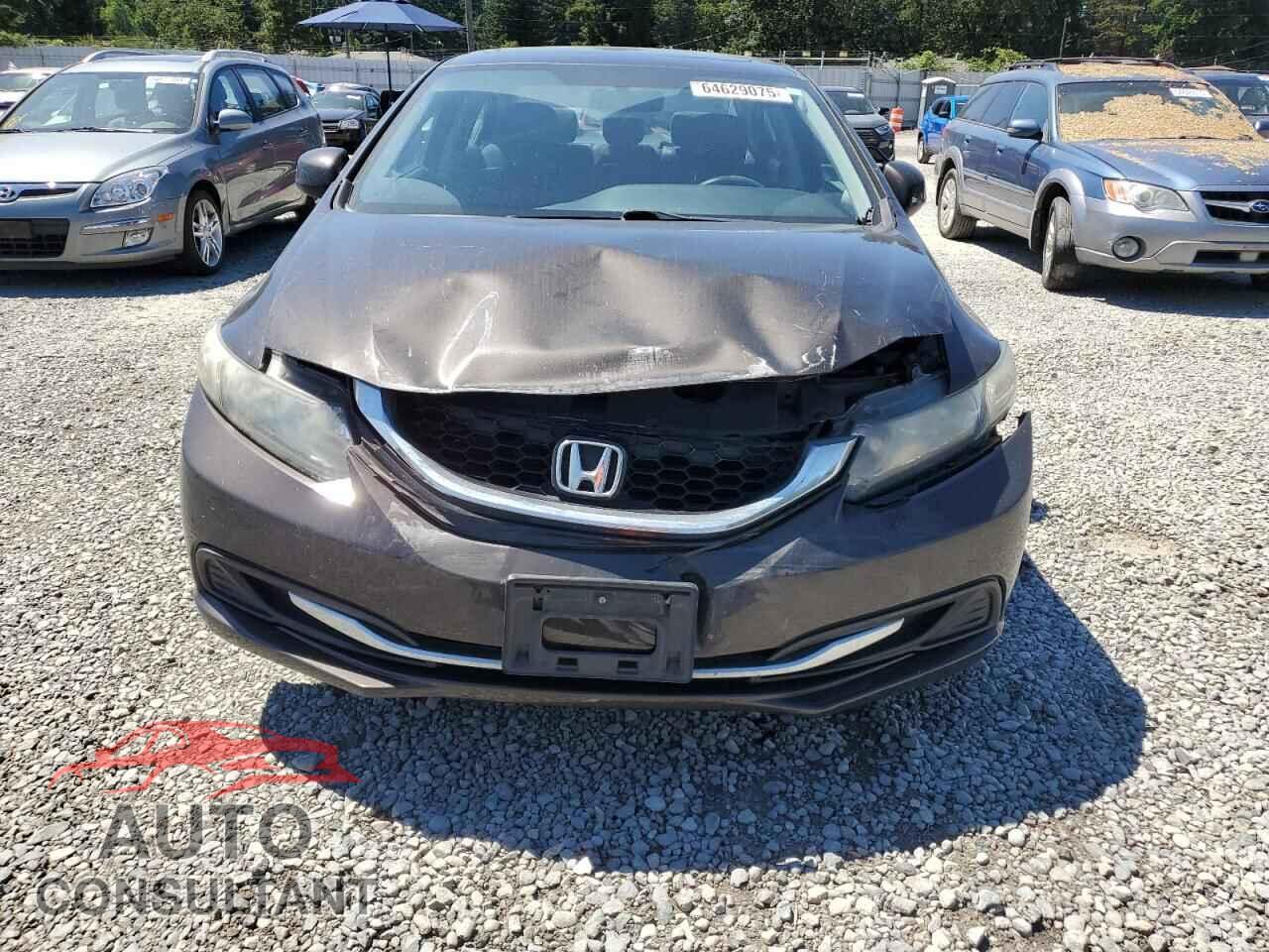 HONDA CIVIC 2013 - 19XFB2F81DE238921