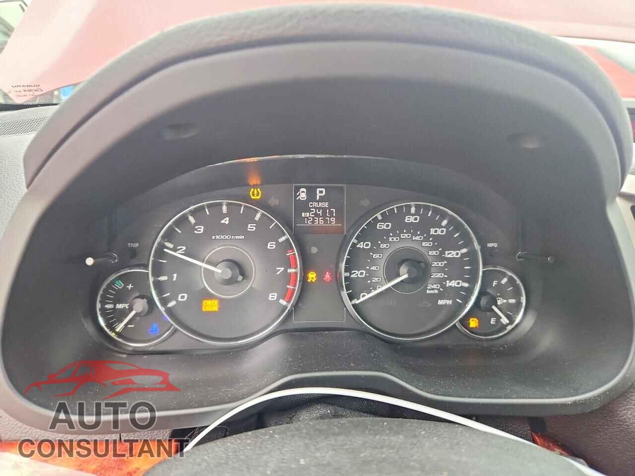 SUBARU OUTBACK 2012 - 4S4BRBKC7C3236306