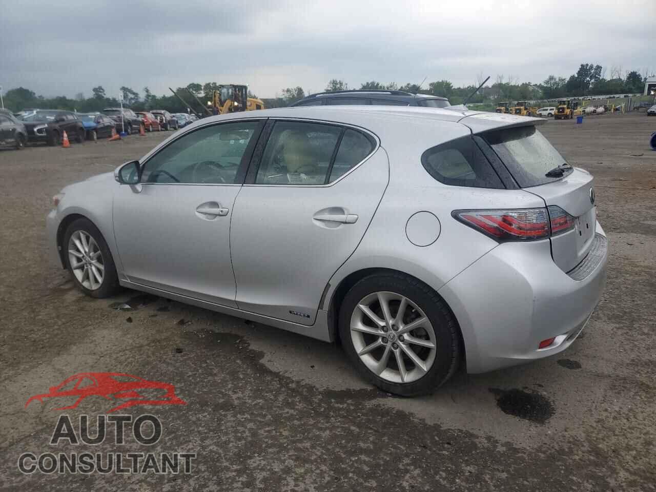 LEXUS CT 200 2012 - JTHKD5BH5C2080027