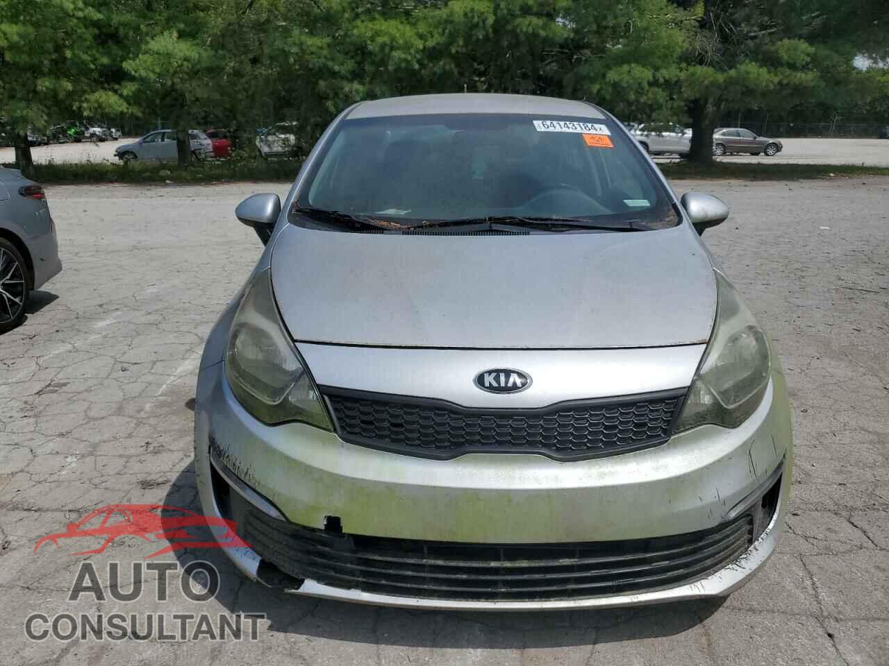 KIA RIO 2016 - KNADM4A31G6554500