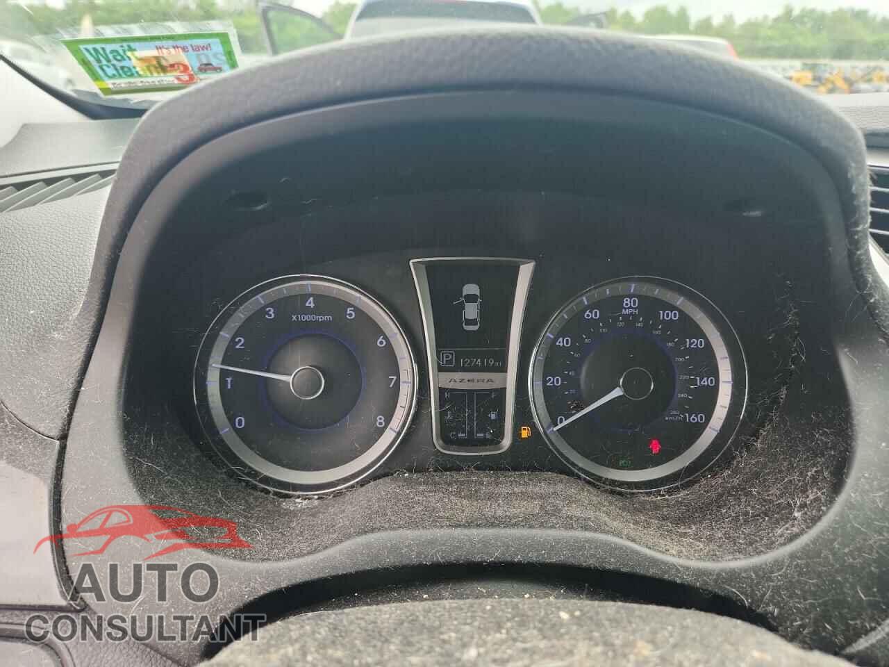 HYUNDAI AZERA 2013 - KMHFH4JG0DA322686