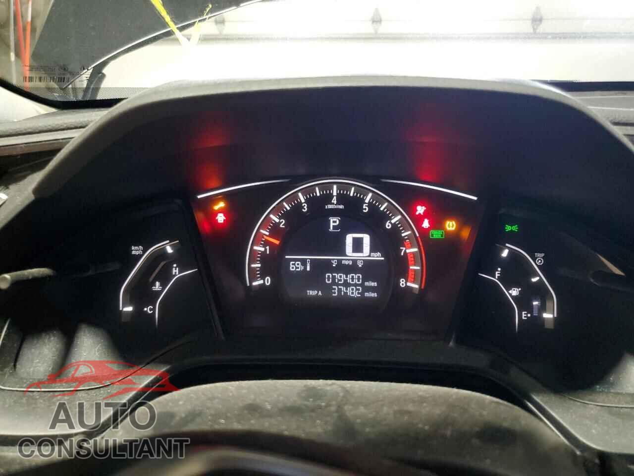 HONDA CIVIC 2016 - 19XFC2F51GE065232