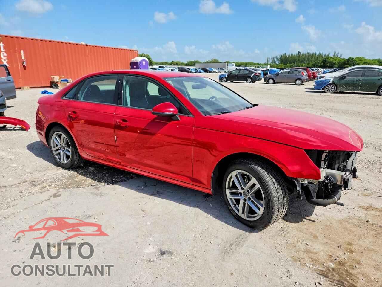AUDI A4 2017 - WAUGMAF44HN067666