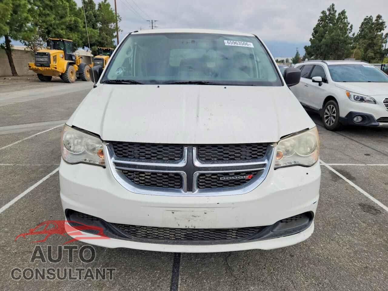 DODGE CARAVAN 2012 - 2C4RDGBG9CR398429