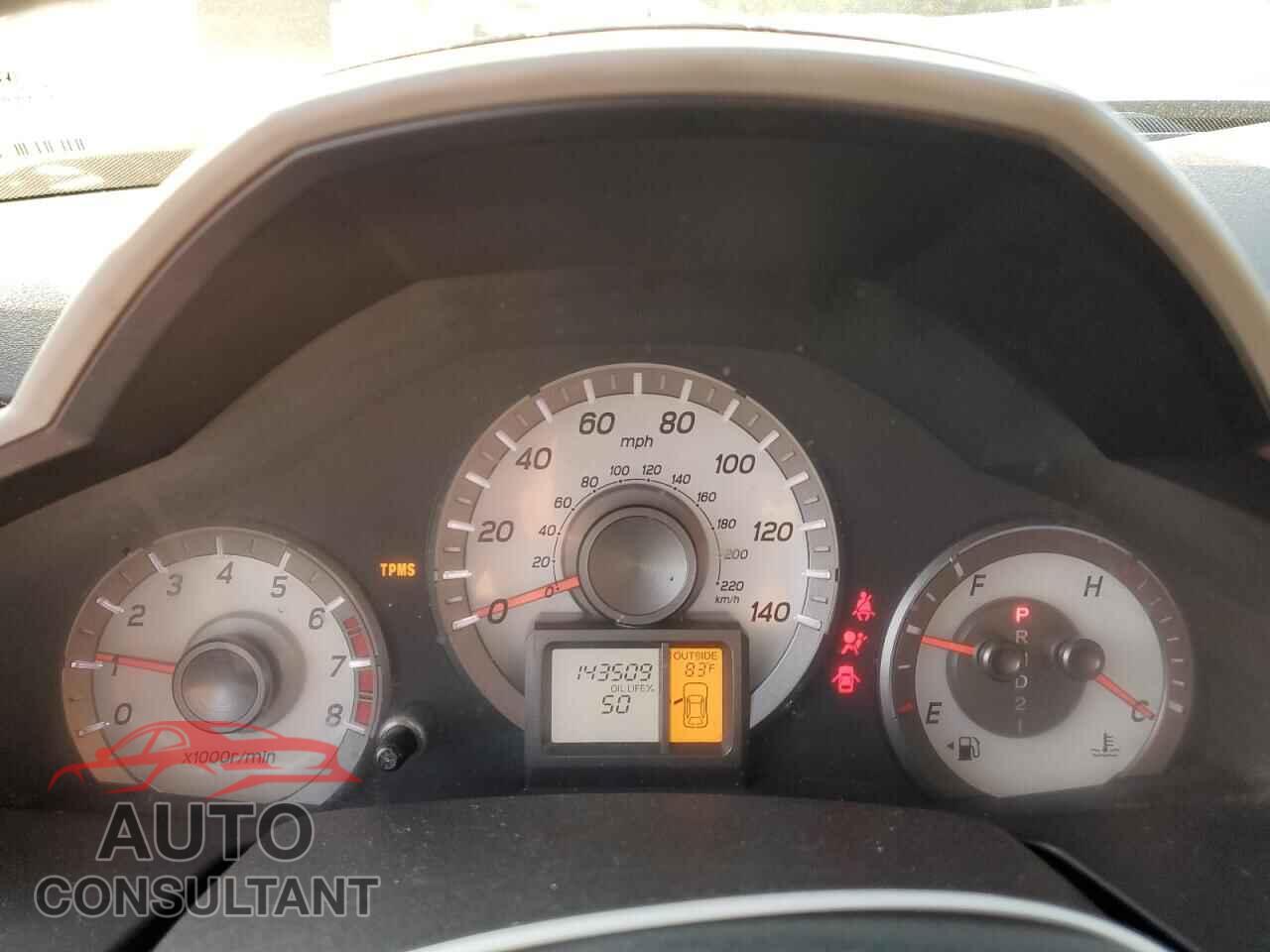 HONDA PILOT 2012 - 5FNYF4H58CB037571