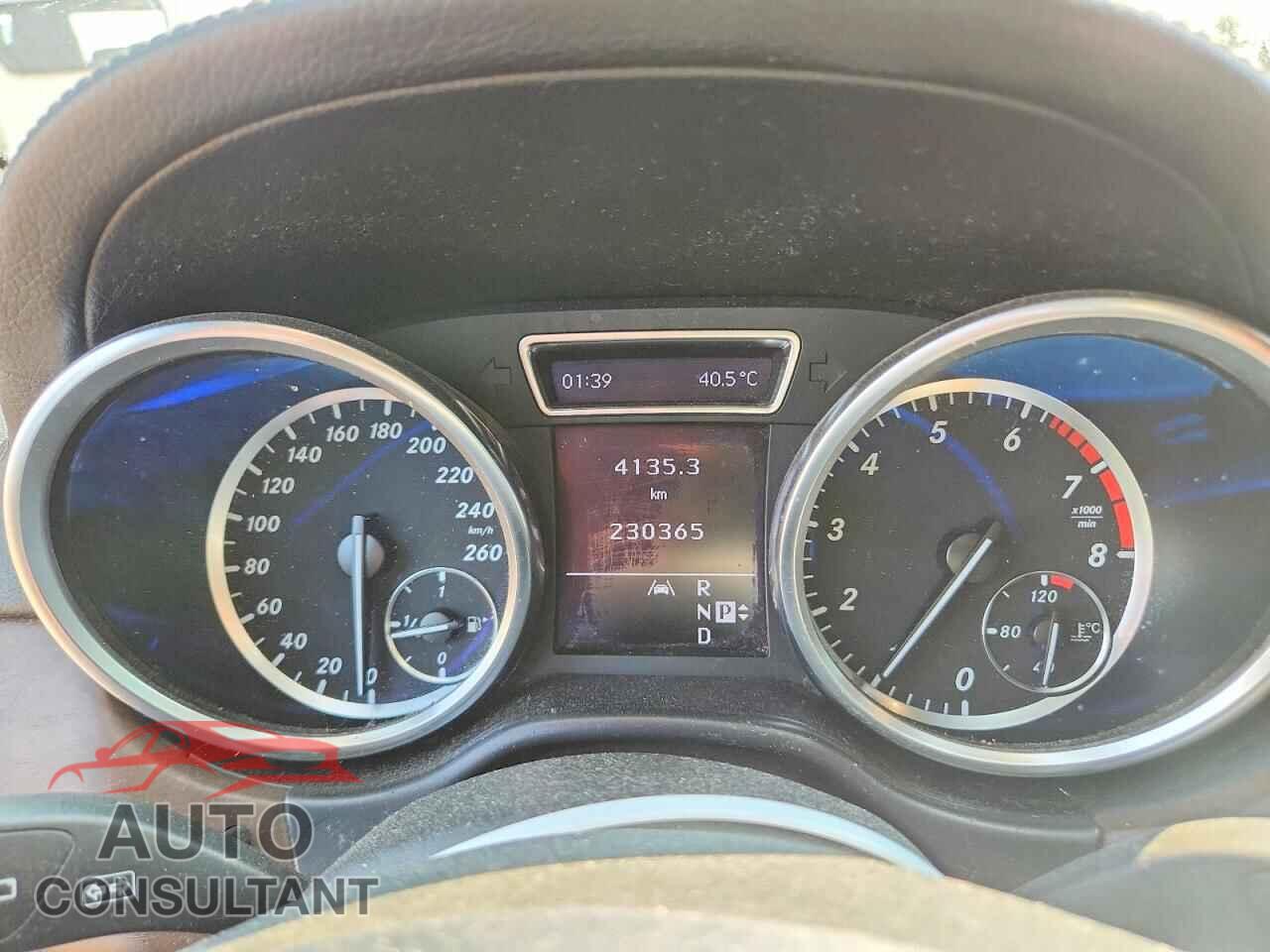 MERCEDES-BENZ M-CLASS 2012 - 4JGDA7DB2CA090717
