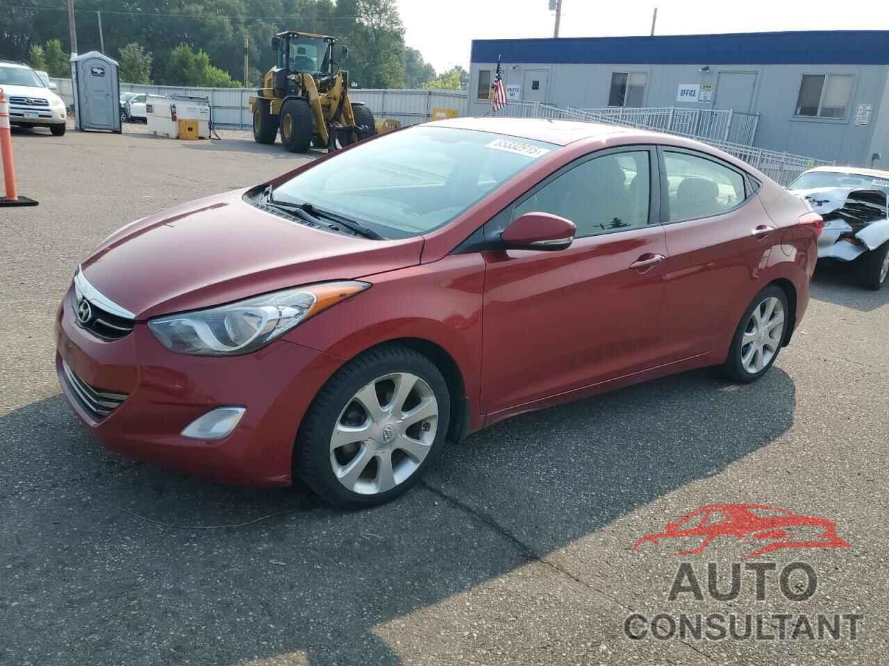 HYUNDAI ELANTRA 2013 - KMHDH4AE6DU595426