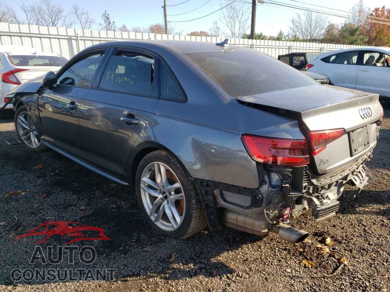 AUDI A4 2017 - WAUDNAF47HN049498
