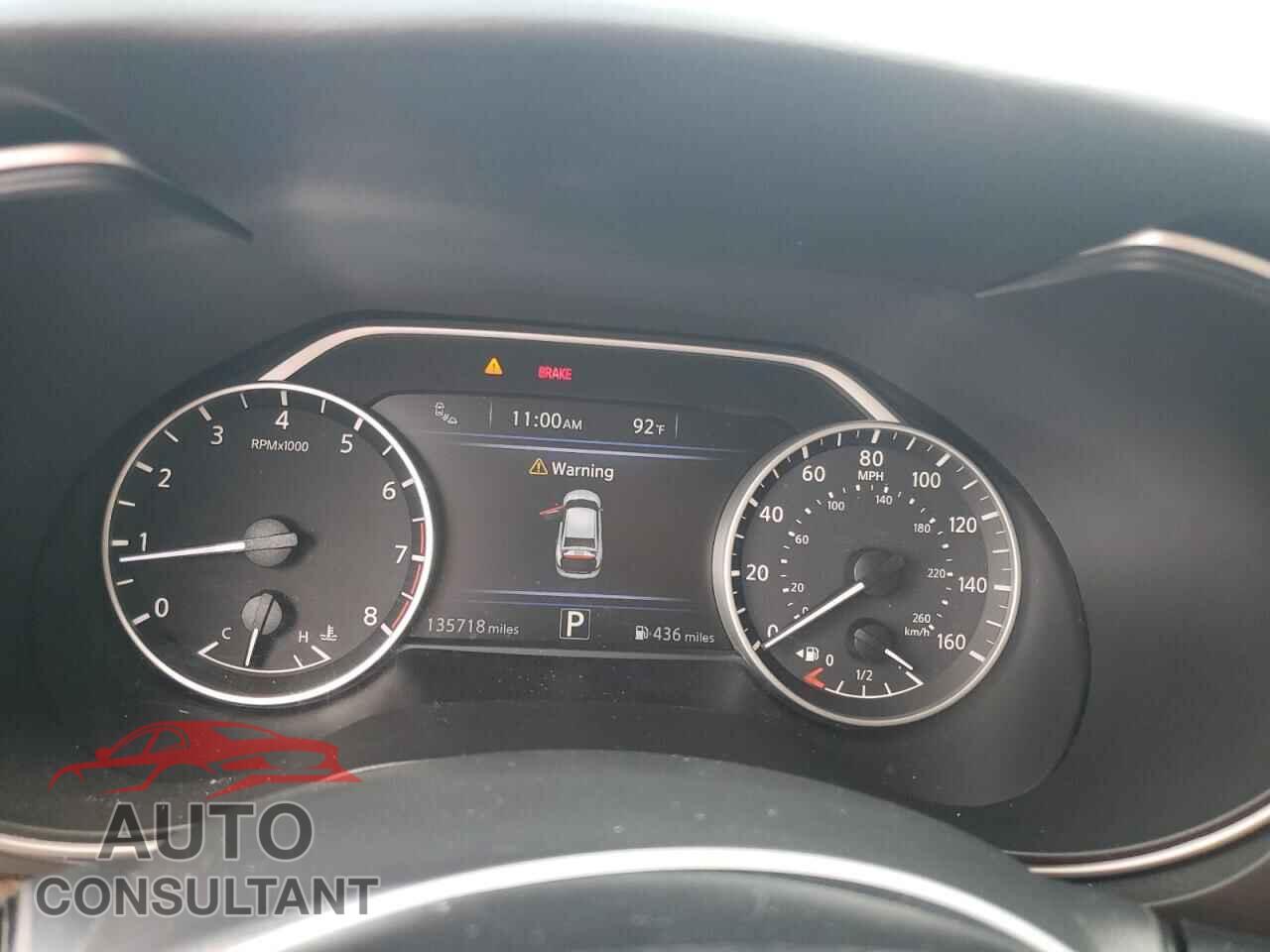 NISSAN MAXIMA 2017 - 1N4AA6AP2HC413361
