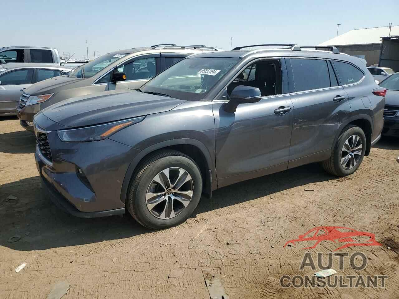 TOYOTA HIGHLANDER 2022 - 5TDHZRBH7NS247228