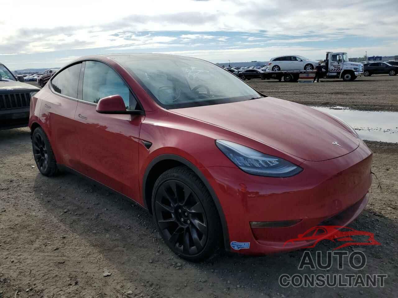 TESLA MODEL Y 2021 - 5YJYGAEEXMF144414