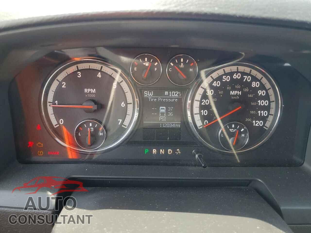 DODGE RAM 1500 2012 - 1C6RD6MT3CS333229